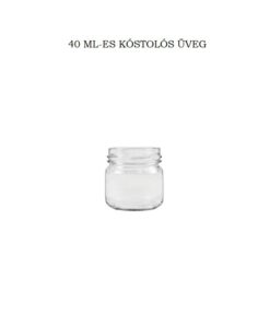 40 ml-es kóstolós üveg - 130 Ft