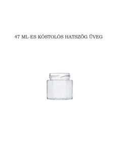 47 ml-es kóstolós üveg - 130 Ft