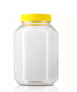 Műanyag flakon szögletes 1kg