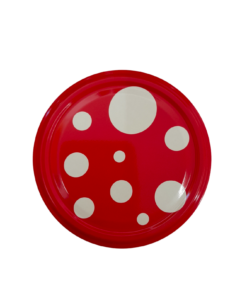 Lapka - 82 mm Ø - Piros pöttyös