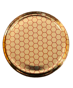 Lapka - 82 mm Ø - Arany méhsejtes