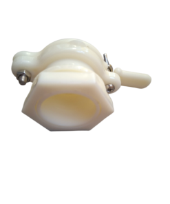 Mézcsap műanyag törtfehér 44 mm